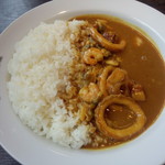 ＣｏＣｏ壱番屋 - 海の幸カレー 741円(2014.06.18)