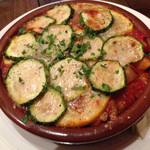 パスタマーケットM - ズッキーニとベーコンのグラタン 500円