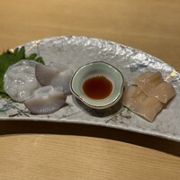 すしの - ミズダコ　ミル貝