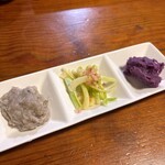 ゆくい処 石だたみ - 里芋どぅるわかし、島らっきょ、紫芋