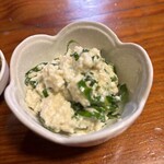 ゆくい処 石だたみ - 苦菜白和え（大好物）