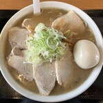 中華そば屋 馬場 - 味玉にく煮干中華(改)