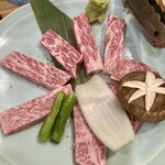 炭焼 金竜山 - 山椒カルビ