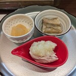 一僖 - お付きだしの3品
