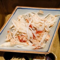 すし 良月 - イバラガニモドキの蒸し寿司