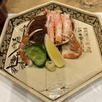 不動坂　菊地 - セイコカニ、たまごもみそも美味しかった。
