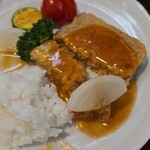 キッチン ブルー グローブ - テリーヌにはカブを添えて