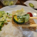 キッチン ブルー グローブ - いただきます