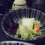 とんかつ やまいち - お新香