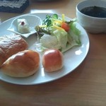 カフェ バタフライ - パンプレート 750円
