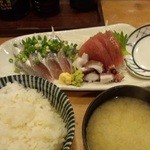 海鮮食堂 磯野家 - 刺身定食