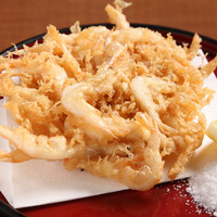白海老のバラ揚げ
