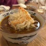 SAVATOMY - 紅ズワイガニのサンラータン麺