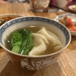 SAVATOMY - 水餃子のスープ仕立て