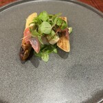 Le Bourgeon - ホッキ貝とロワール地方のアスパラ