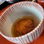 グリーンヒルズ草庵 - ズワイガニのおこげ風リゾット