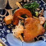 グリーンヒルズ草庵 - 骨付き鴨肉のコンフィ