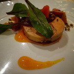 ラ・ベ - フォワグラカナールのテリーヌ　ビガラードソースのジュレ