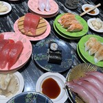 回転寿司 根室花まる 銀座店 - 