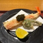 おかもと - 蟹の天ぷら