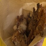 ブランジュリー パリの空の下 - ギャレットを作る過程で出る端っこ。オレイユドギャレットデロワショコラ。こんな美味しいものをまかないでいただけるとは！カリカリもネチットも食感美味しい。