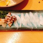 じゃけん - 愛媛産生タコお造り¥800