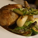 クロッキオ - ホロホロ鶏のロースト（後ろ