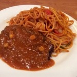 MASH - 今回のオリジナルメニューはメキシカンハンバーグナポリタン