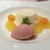 シャポン・ファン - 料理写真:デザート。桃のシャーペットなど