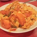 清香楼 - トマトと玉子炒め