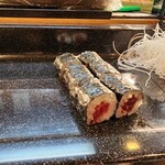 えび寿し - 鉄火巻