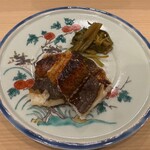 鮨桂太 - 焼穴子と花わさび