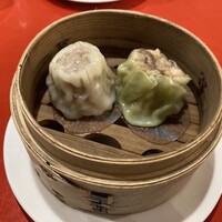 過門香 銀座本店 - 飲茶　: 豚肉　エビ