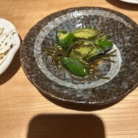 炭焼 うな富士 有楽町店 - お通し
