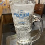 浜焼活貝 いさむ - 黒霧島ソーダ