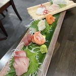 浜焼活貝 いさむ - 刺身5種盛り