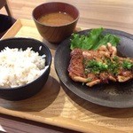 Mainichigohan - 若鶏照り焼きだれ定食
