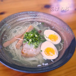 自家製麺・縁 - 支那そば塩（味玉入り）(2014年02月)