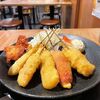 쿠시카츠 덴가나 Bivi 츠쿠바점 - 特製串かつ定食･B定食(串かつ7本+唐揚げ2個)1