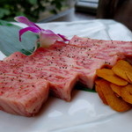 李昇 - バースデー特典のサーロインステーキ