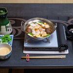 水戸山口楼 - 2025.1 肝仕立て漁師風あんこう鍋 七つ道具 ゆず