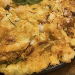 ママチプ - 鱈チヂミ。ホクホクの鱈がたまらんぜよ