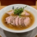 麦の夜明け - 鴨まみれの中華そば 1600円　※限定　終売