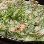 ママチプ - 青唐チヂミ。ヒーヒーするの覚悟w