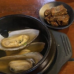 ママチプ - 右上のナスのナムル。今回のスマッシュヒット