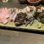 黒ひげ - 刺身盛り合わせ