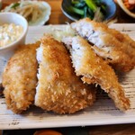 土鍋めし ひなた - 生アジフライ