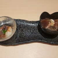 豚料理 酔狂割烹 伊達 - 突き出し