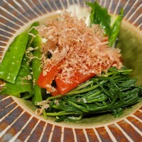 豚料理 酔狂割烹 伊達 - お浸し