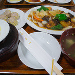 一芳亭 - ３-２）酢豚定食